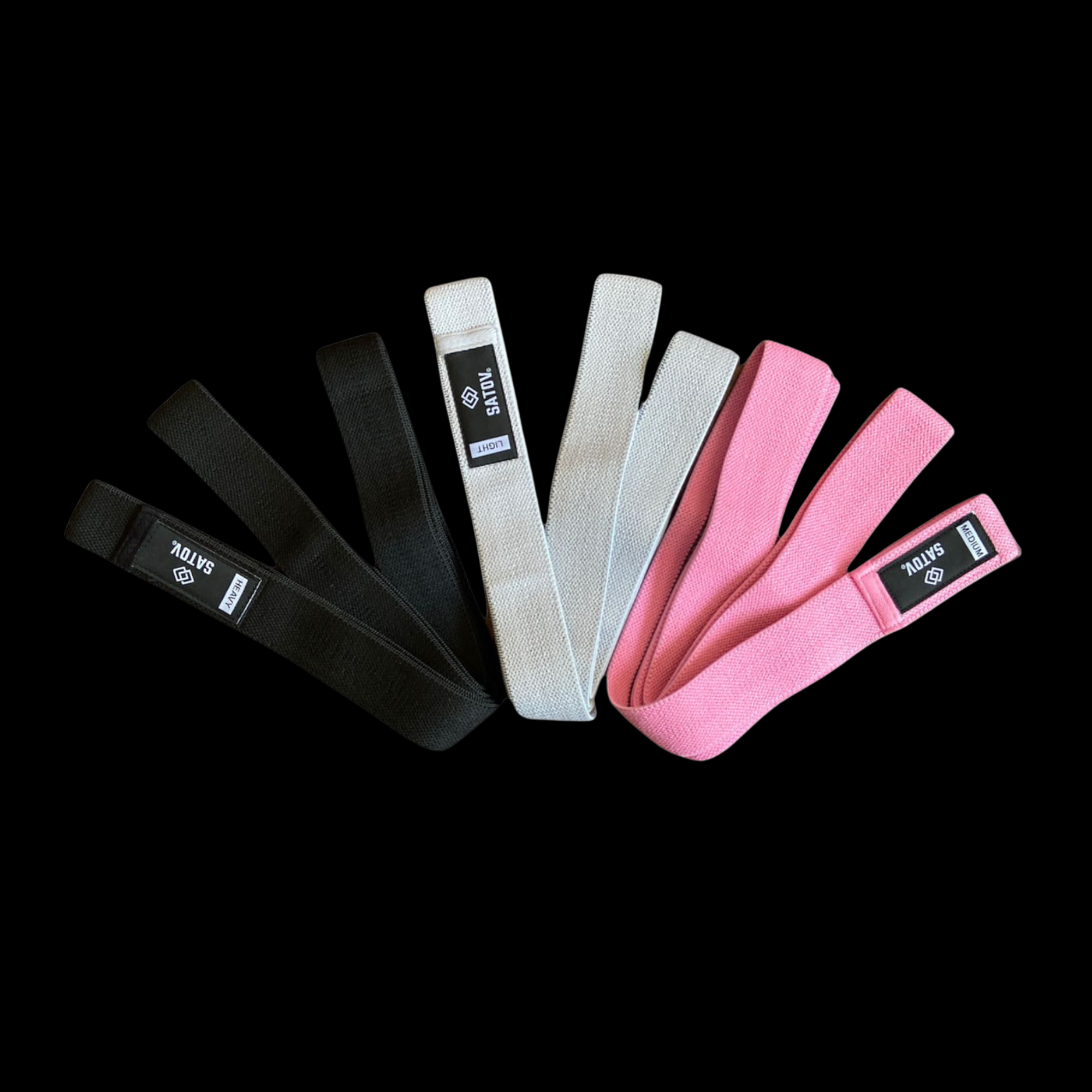 BANDA ELÁSTICA DE RESISTENCIA LARGAS SATOV PINK