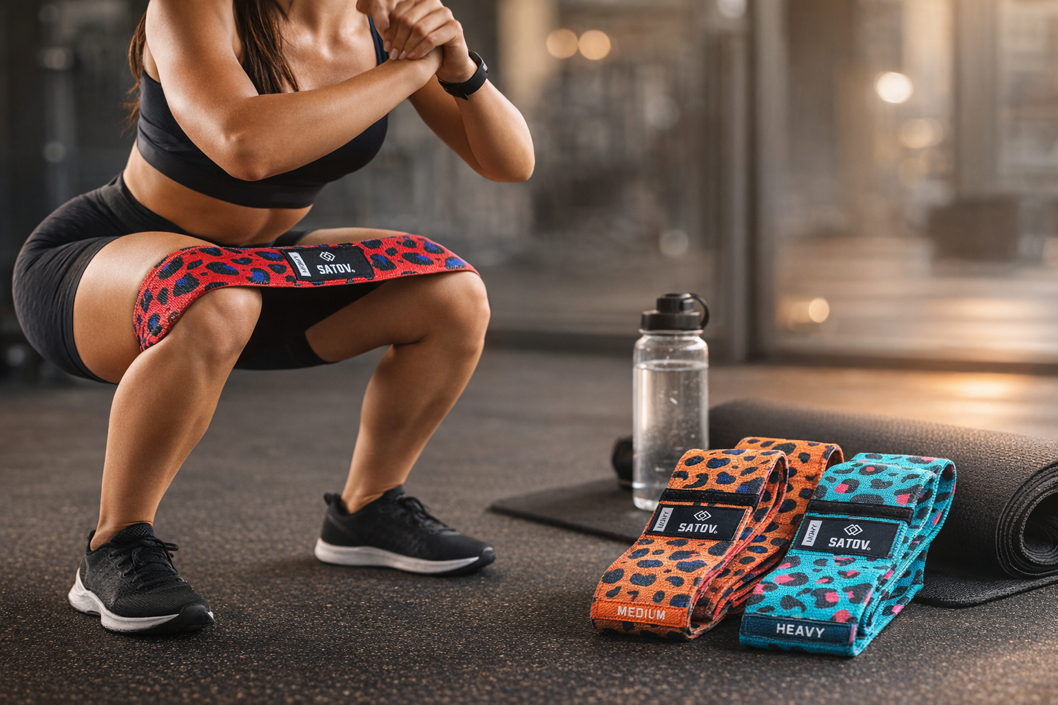 BANDA ELÁSTICA RESISTENCIA SATOV MULTICOLOR