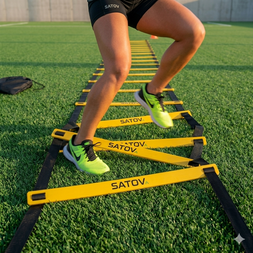 Escalera de Agilidad y Coordinación Satov | Entrenamiento de Velocidad y Rendimiento