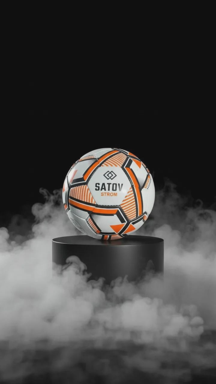 BALÓN DE FÚTBOL SATOV STORM Nº5 - BLANCO